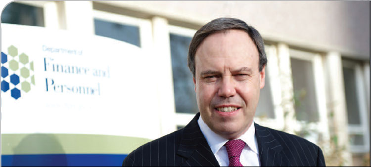 Finance Minister Nigel Dodds